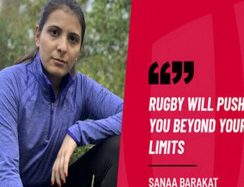 In good times and bad times rugby is life for Rugby Africa’s Unstoppable Sanaa Barakat